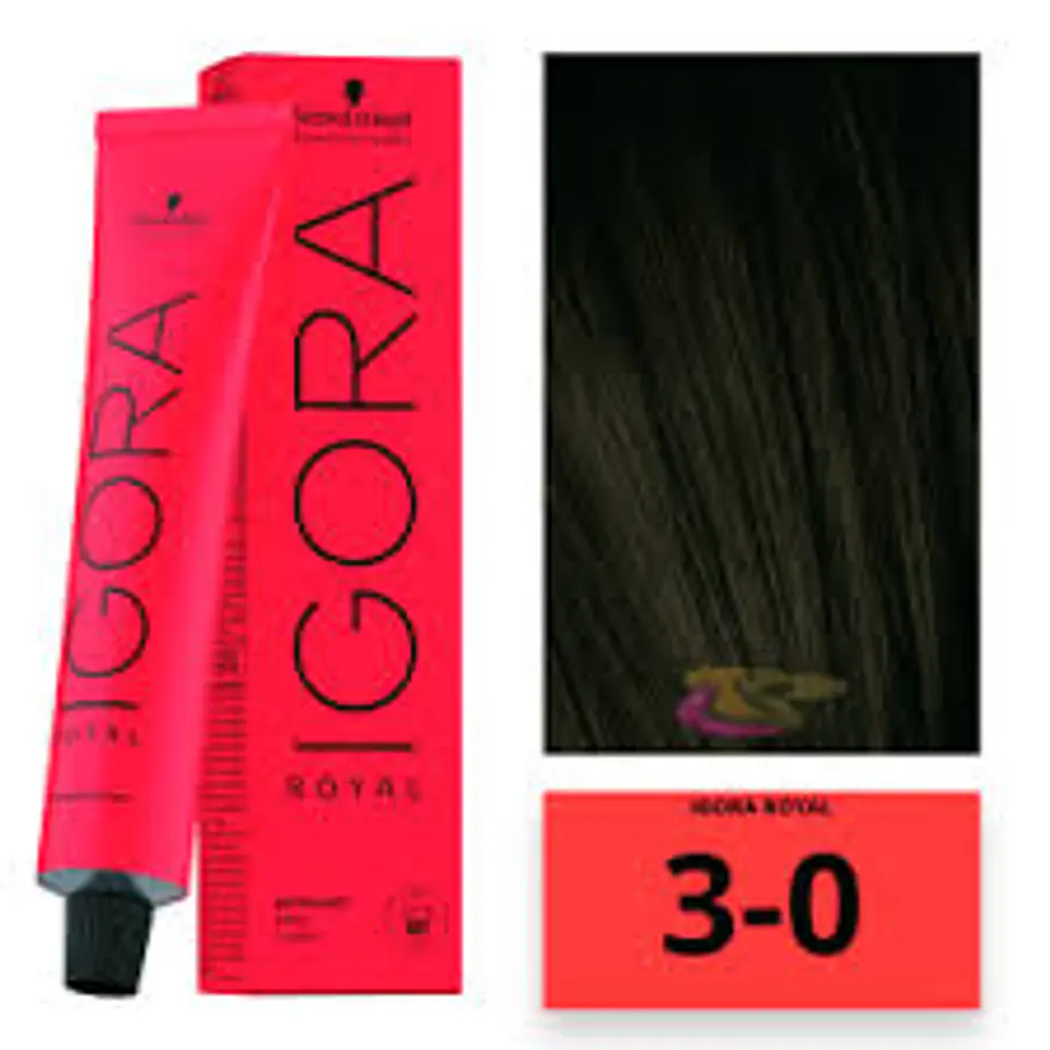 IGORA 60ML CASTAÑO OSCURO 3-0  1