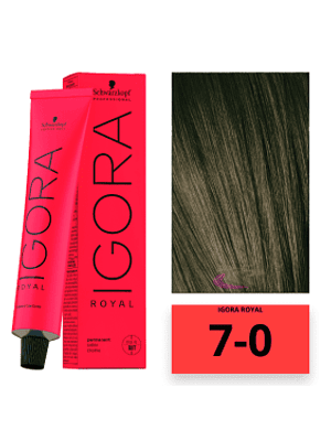 IGORA 60ML RUBIO MEDIO NATURAL 7-0 