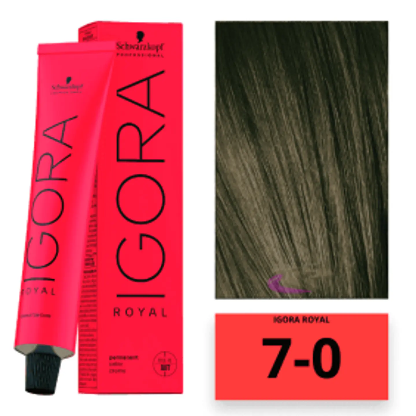 IGORA 60ML RUBIO MEDIO NATURAL 7-0  1