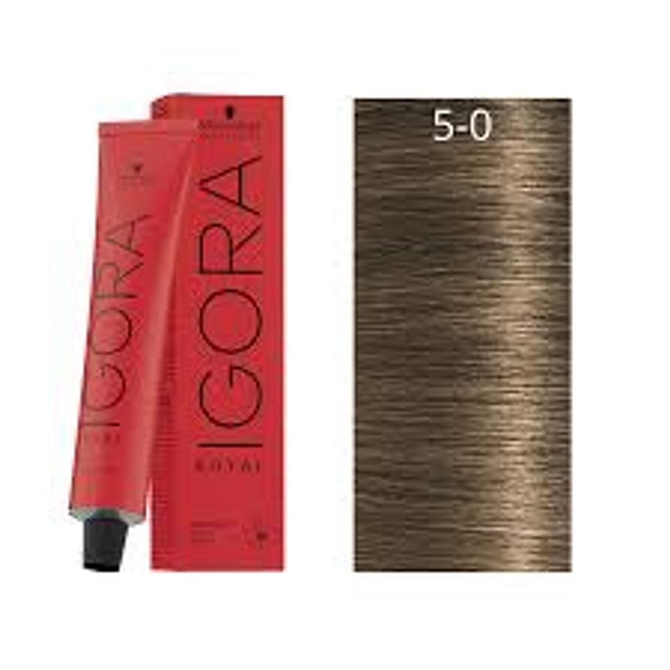 IGORA 60ML CASTAÑO CLARO NATU. 5-0  1