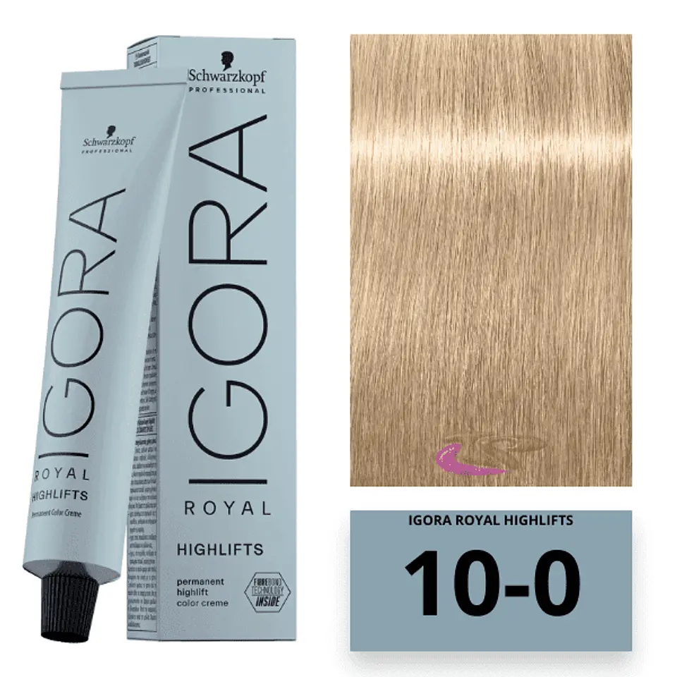 IGORA  RUBIO PLATINO NATURAL 60ML 10-0  1