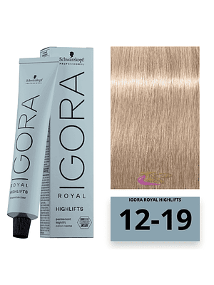 IGORA 60ML SUPER ACLARANTE CEN. VIOL. 12-19 