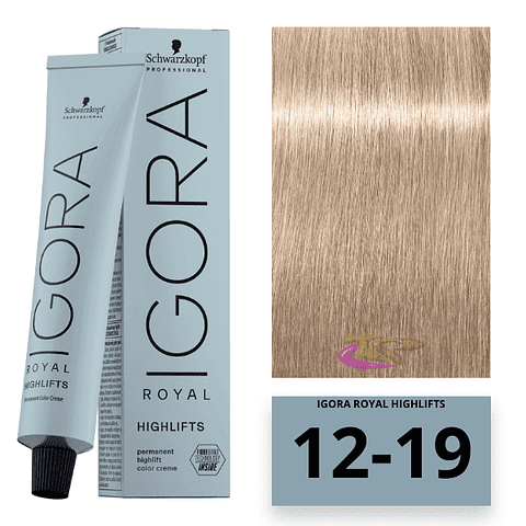 IGORA 60ML SUPER ACLARANTE CEN. VIOL. 12-19 