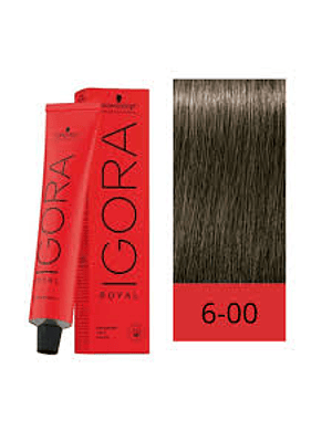 IGORA 60ML RUBIO OSCURO NAT. INTEN. 6-00 