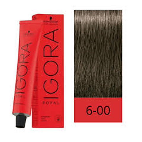 IGORA 60ML RUBIO OSCURO NAT. INTEN. 6-00 