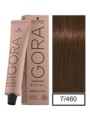 IGORA 60ML RUB. MED. CHO. NAT. 7-460 