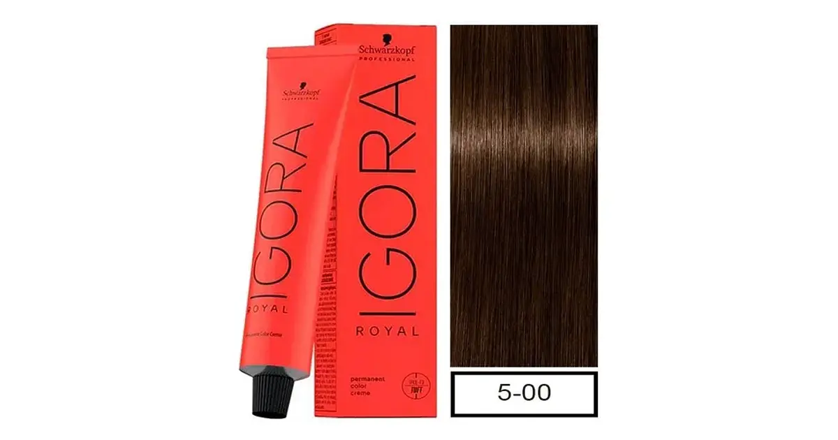 IGORA 60ML CASTAÑO CLARO NAT. INTEN. 5-00