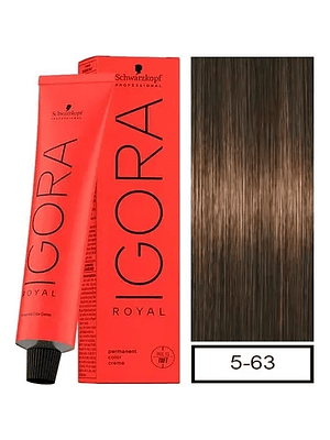 IGORA 60ML CASTAÑO CLARO CHOC. MATE 5-63 