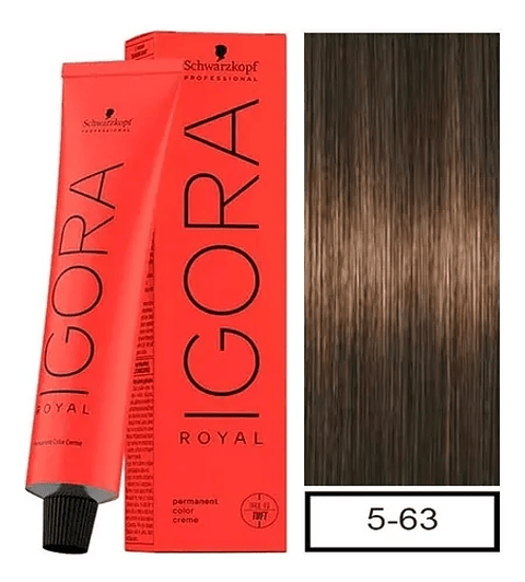 IGORA 60ML CASTAÑO CLARO CHOC. MATE 5-63 