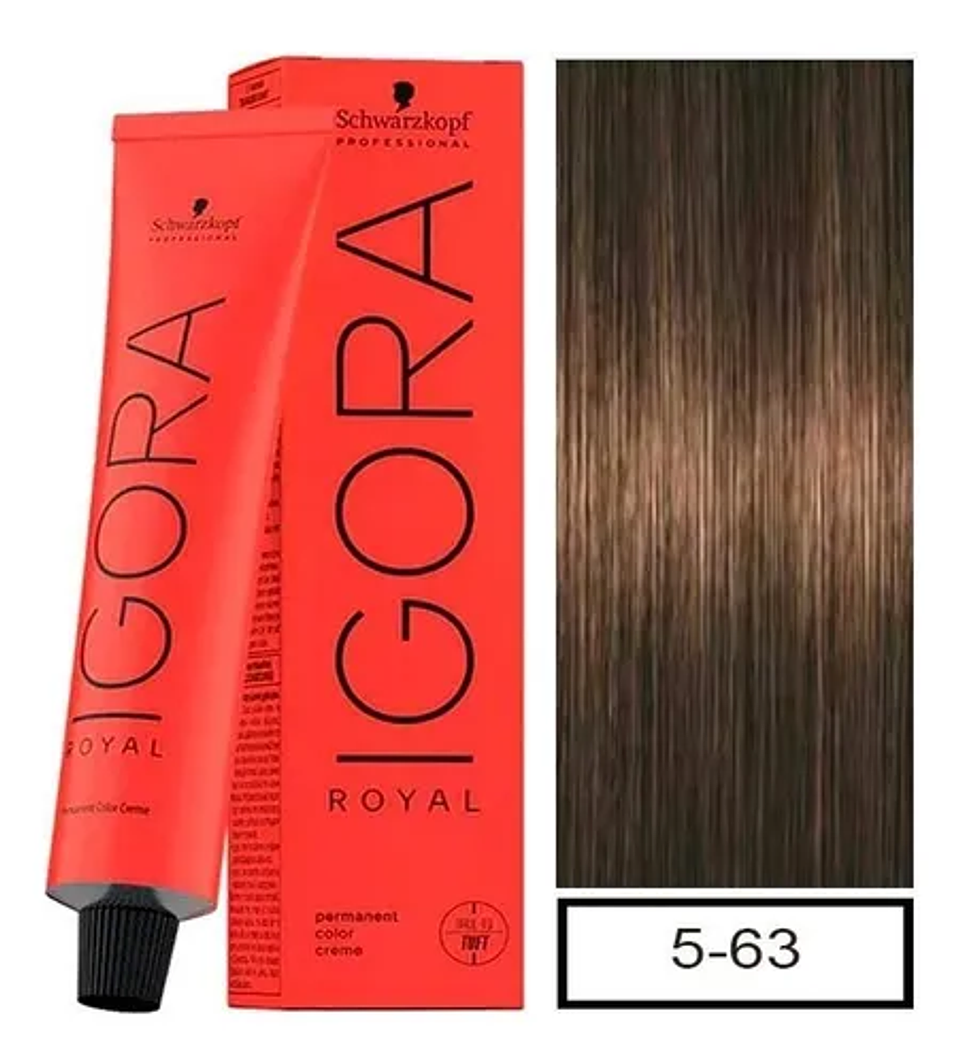 IGORA 60ML CASTAÑO CLARO CHOC. MATE 5-63  1