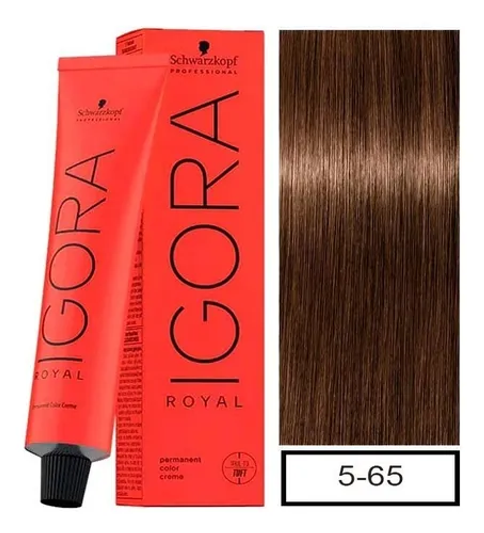 IGORA 60ML CASTAÑO CLARO CHOC. DORADO 5-65  1