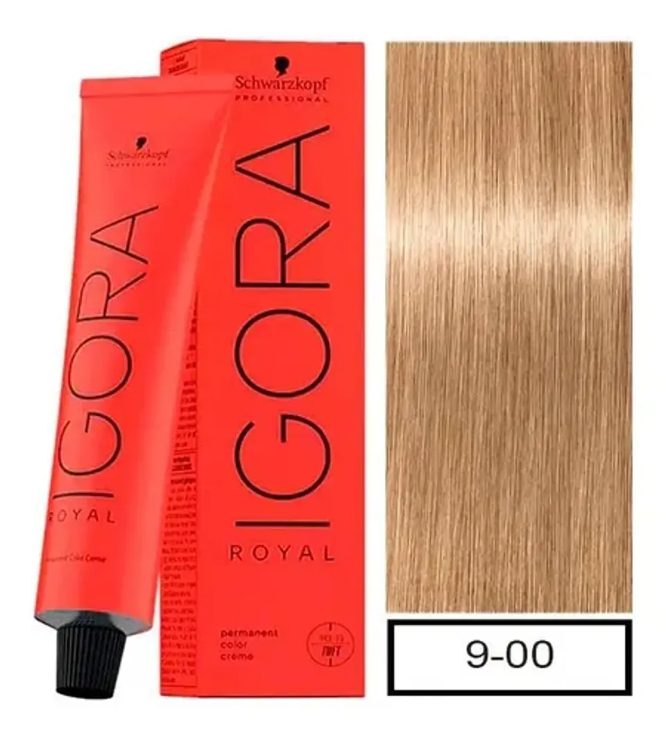 IGORA  9-00 60ML RUBIO MUY CLARO INTENSO  1