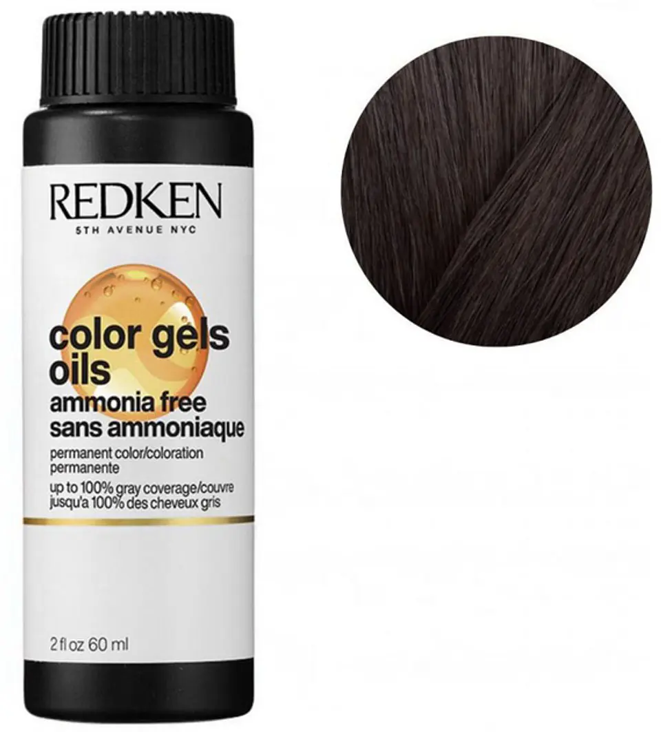 REDKEN COLOR GELS OILS 4ABN  1
