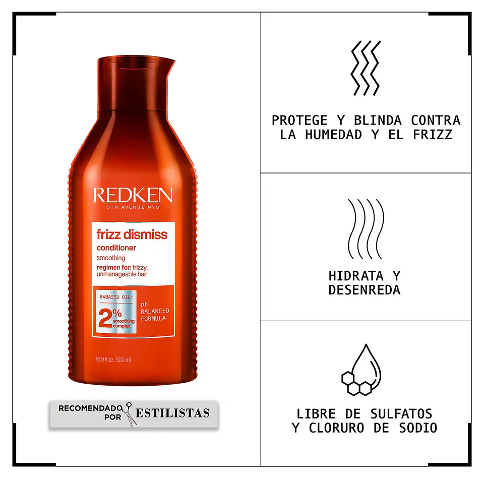 REDKEN FRIZZ DISMISS CONDITIONER  500ML   2