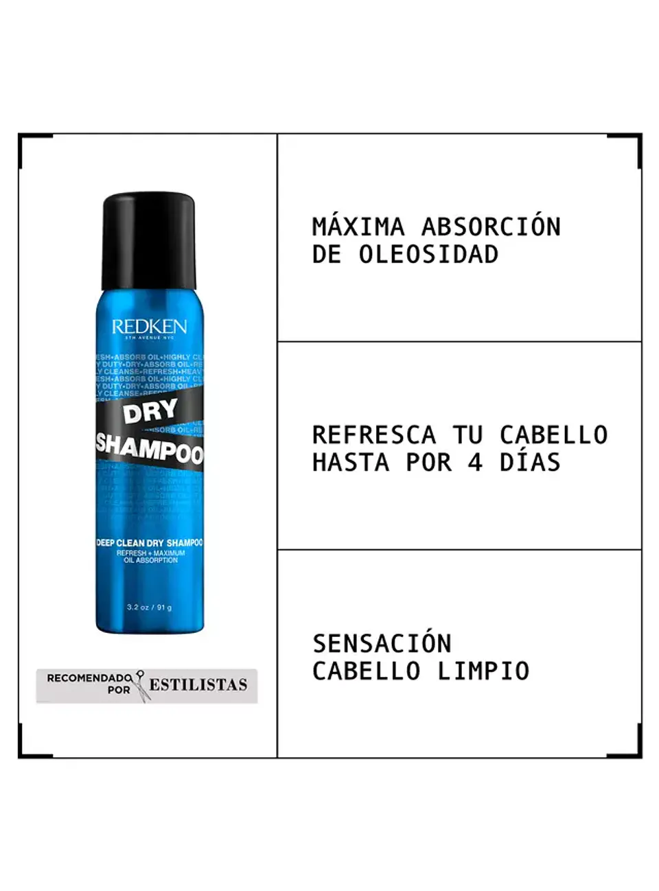 REDKEN DRY SHAMPO EN SECO 450ML   2