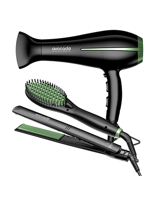 PACK GA.MA SECADOR + CEPILLO + PLANCHA 