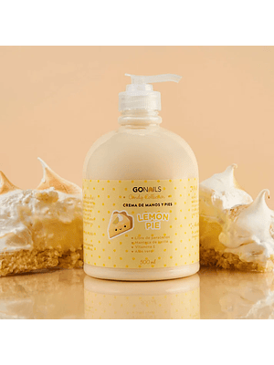 GONAILS CREMA DE MANOS Y PIES LEMON PIE 500ML 