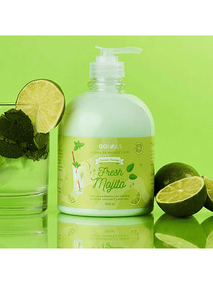 GONAIL CREMA DE MANOS Y PIES FRESH MOJITO 500ML 