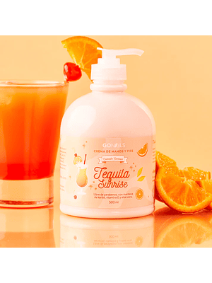 GONAILS CREMA DE MANOS Y PIES TEQUILA SUNRISE 500ML 