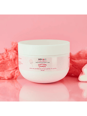 GONAILS EXFOLIANTE COTTON CANDY 250ML 