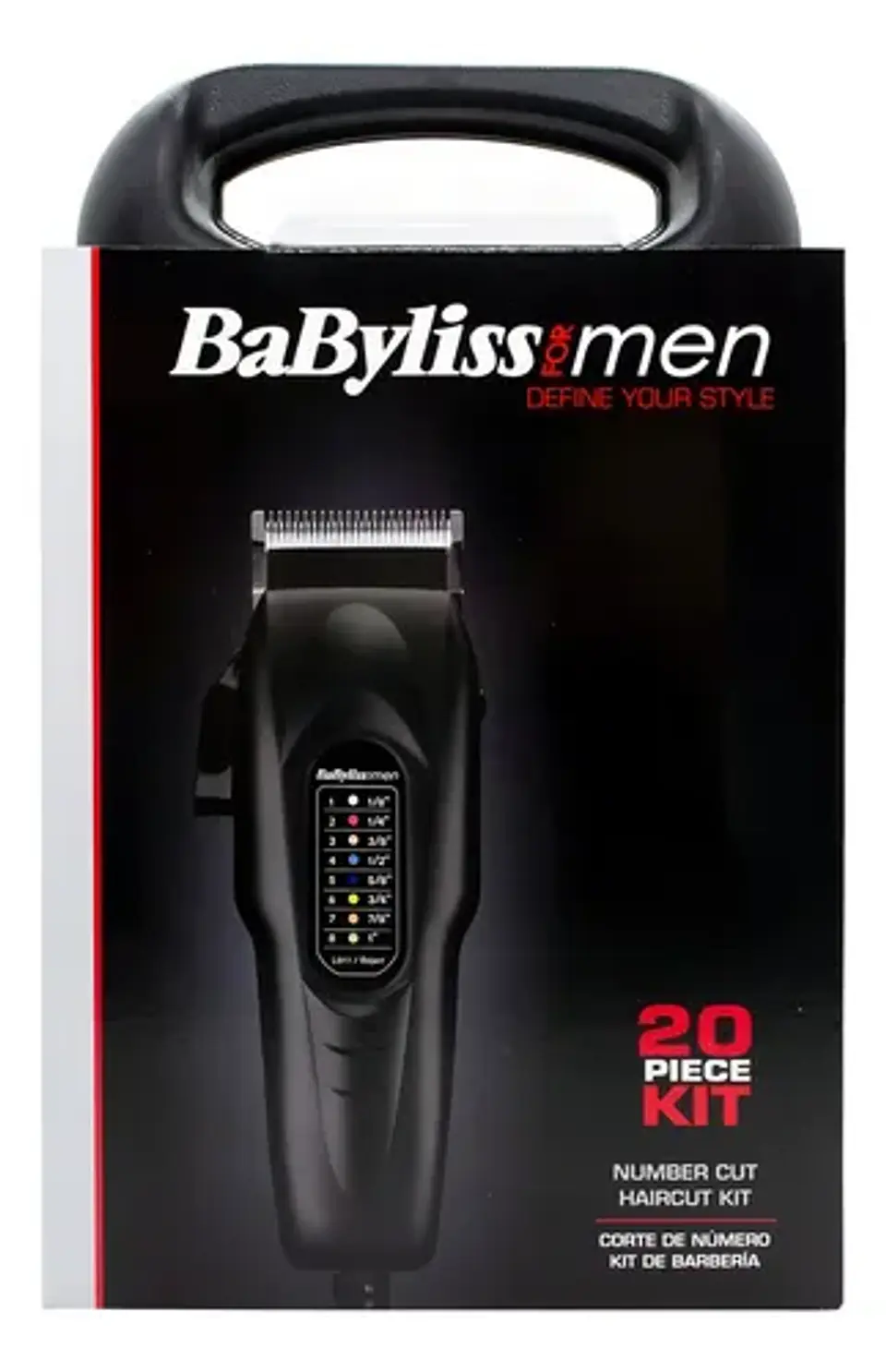 KIT BABYLISS CORTADORA DE PELO 20 PIECE  3