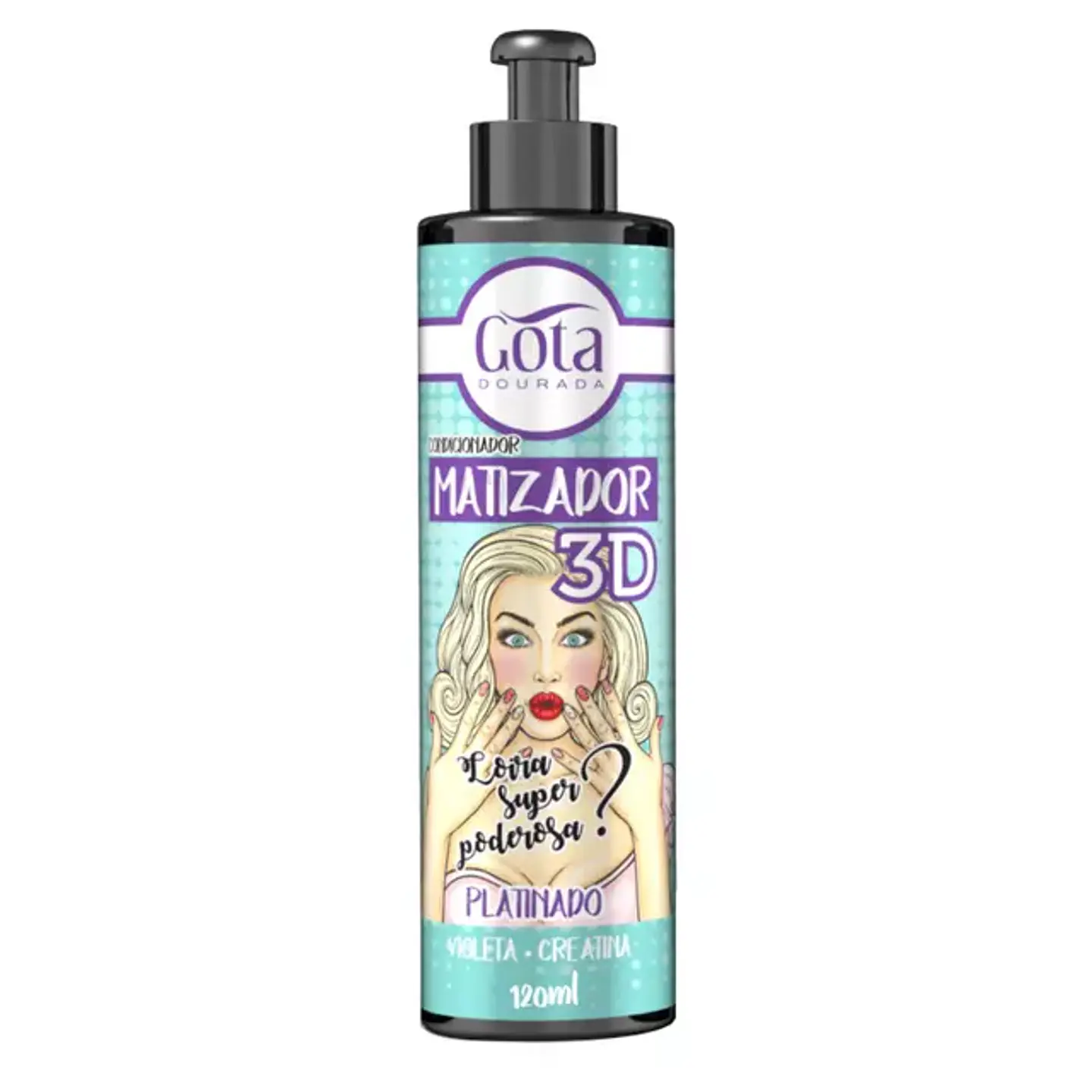 GOTA acondicionador matizador PLATINADO 3D 120ML  1