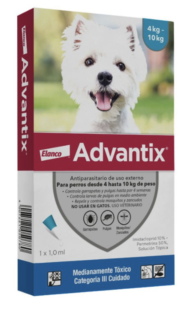 Advantix Perro 4 a 10 Kg