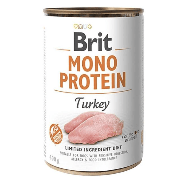 Brit Care Perro Mono Protein Turkey