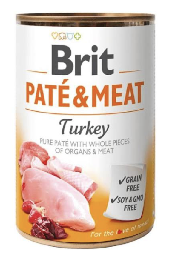 Brit Care Perro Paté Meat Turkey
