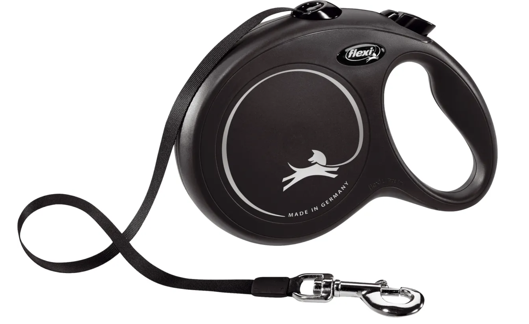 Flexi Trailla Negro