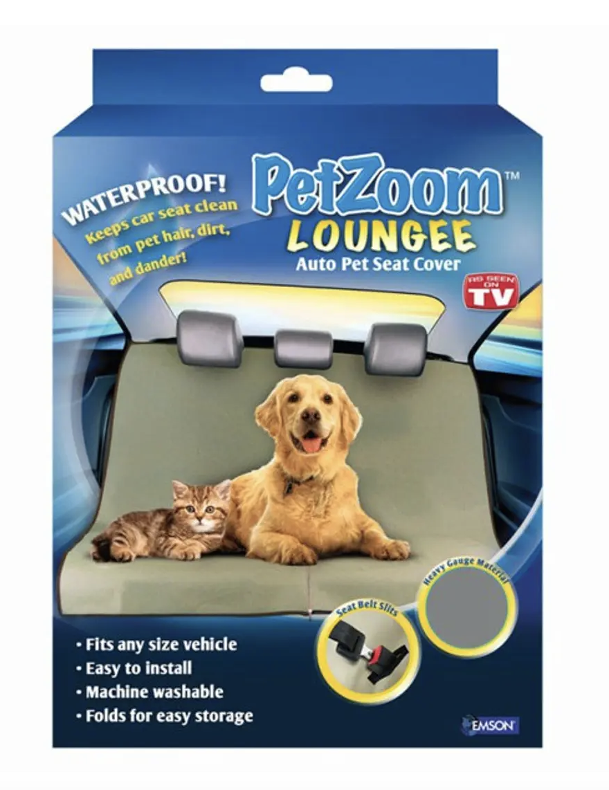 Cubre Asientos de Vehiculos para perros y gatos Petzoom Loungee