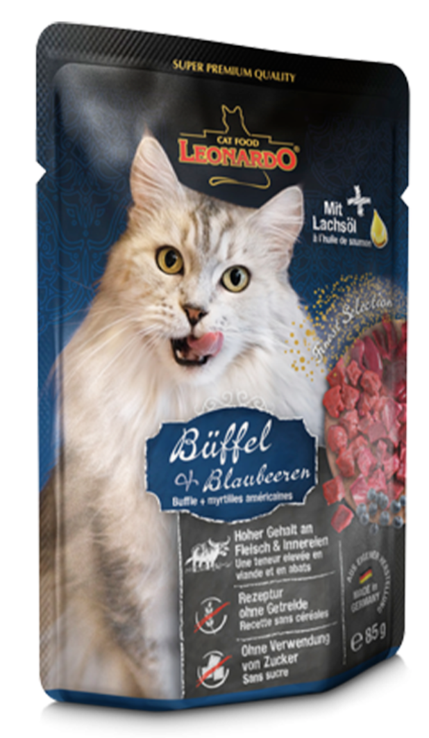 Adult Buffle & Blaubeeren