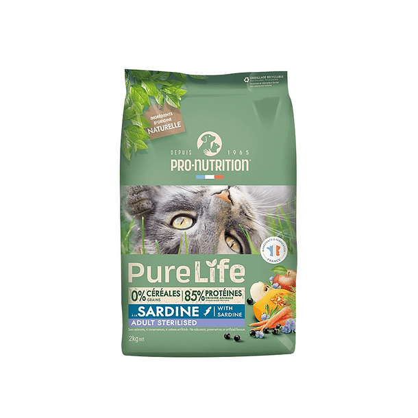 Pure Life Gato Adult Sterilized Sardine 2kg