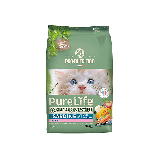 Pure Life Gato Kitten Sardine 2kg