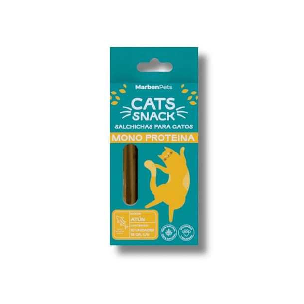 Cats Snack Gato Salchichas Monoproteicas Atún 15gr