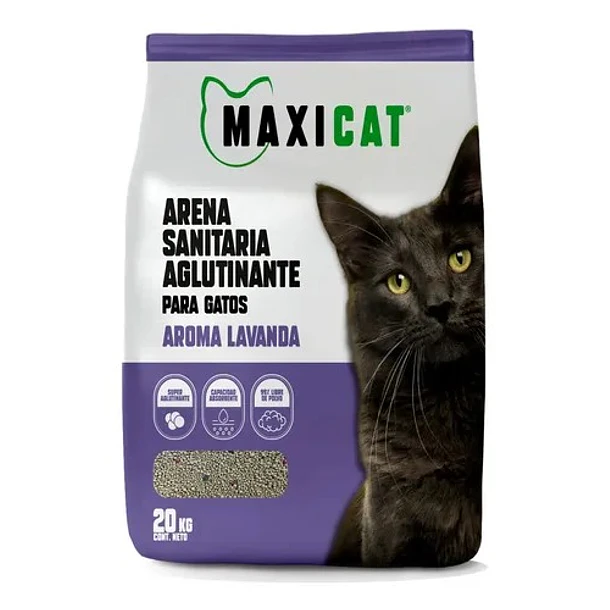 Arena Maxicat Lavanda 20kg