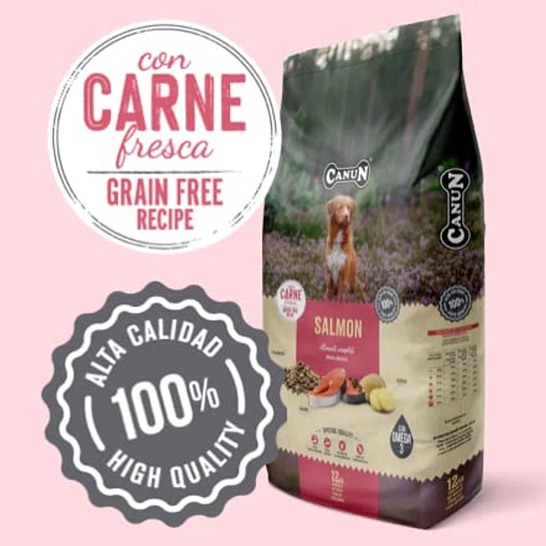 Canun Perro Fresh Adulto Salmón 2