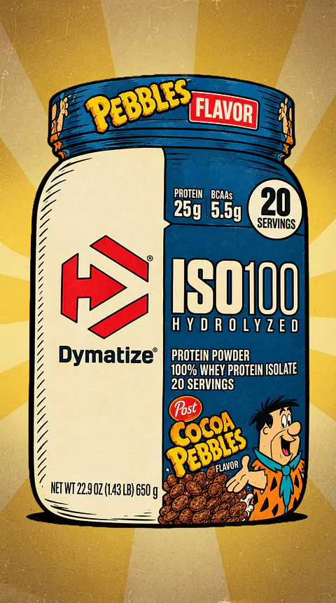 Dymatize ISO 100 hidrolized 1.4 libras cocoa pebbles