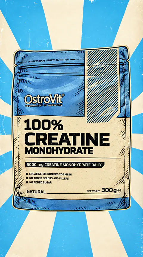 Ostrovit creatina monohidratada 300 gr