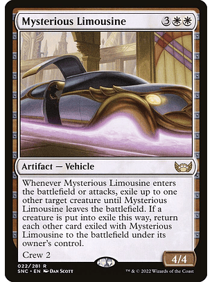 Mysterious Limousine (normal) | Inglés | NM | SNC | 22