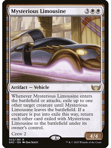 Mysterious Limousine (normal) | Inglés | NM | SNC | 22 1