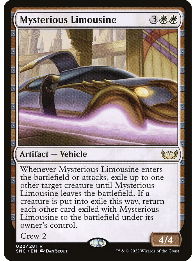 Mysterious Limousine (normal) | Inglés | NM | SNC | 22 1