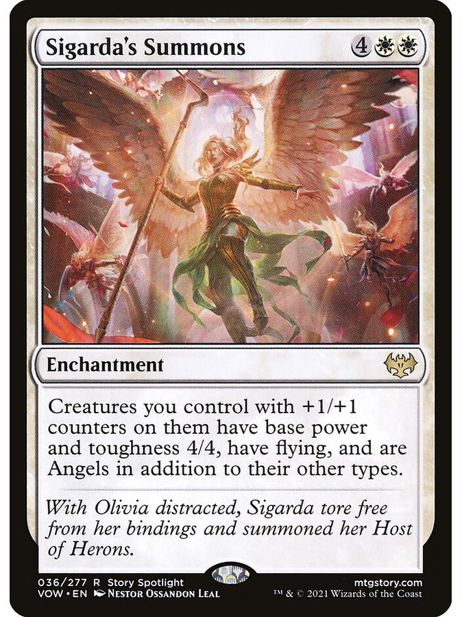 Sigarda's Summons (normal) | Inglés | NM | VOW | 36 1