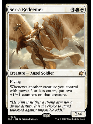 Serra Redeemer (normal) | Inglés | NM | BLB | 387