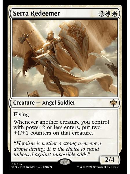 Serra Redeemer (normal) | Inglés | NM | BLB | 387 1