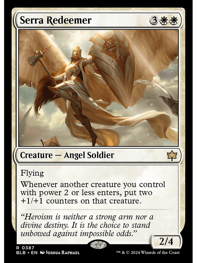Serra Redeemer (normal) | Inglés | NM | BLB | 387 1