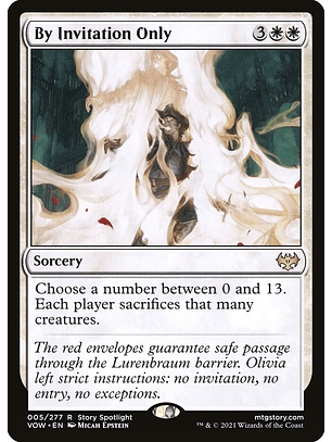 By Invitation Only (normal) | Inglés | NM | VOW | 5