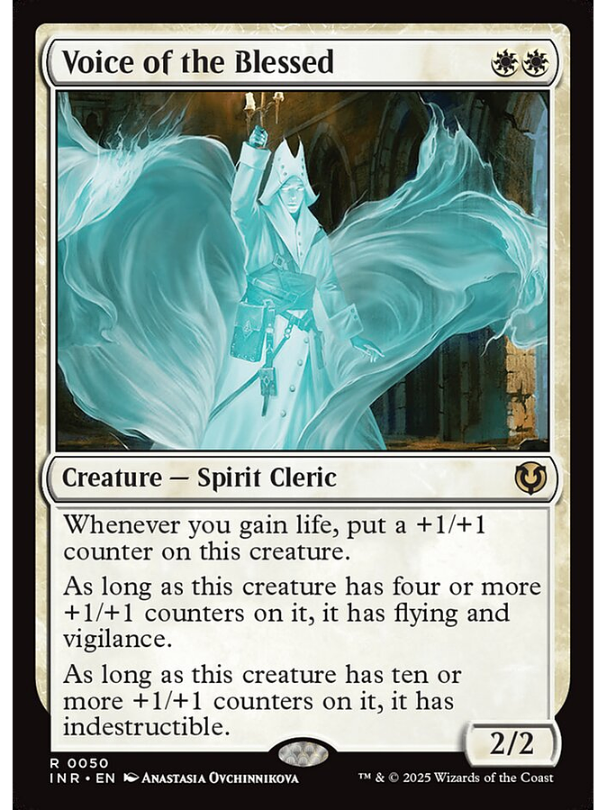 Voice of the Blessed (normal) | Inglés | NM | INR | 50 1