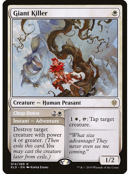 Giant Killer // Chop Down (normal) | Inglés | NM | ELD | 14 1