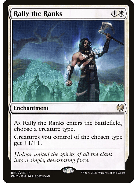 Rally the Ranks (normal) | Inglés | NM | KHM | 20 1